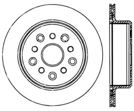 StopTech StopTech Power Slot 5/93-98 Supra Turbo Rear Right SportStop CRYO Slotted Rotor for Toyota Supra A80