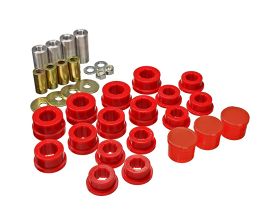 Energy Suspension 93-98 Toyota Supra Front Control Arm Bushing Set - Red for Toyota Supra A80
