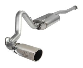 aFe Power MACHForce XP Exhausts Cat-Back SS-409 EXH CB Toyota Tacoma 05-13 V6-4.0L (Pol Tip) for Toyota Tacoma N200