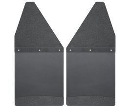 Husky Liners GM 99-16 Silverado/Sierra 12in W Black Top & Weight Kick Back Front Mud Flaps for Toyota Tacoma N200