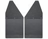 Husky Liners GM 99-16 Silverado/Sierra 12in W Black Top & Weight Kick Back Front Mud Flaps for Toyota Tacoma Base/Pre Runner/X-Runner/TRD Pro