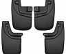 Husky Liners 05-15 Toyota Tacoma w/ OEM Fender Flares Front and Rear Mud Guards - Black