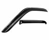 Stampede 2005-2015 Toyota Tacoma Crew Cab Pickup Snap-Inz Sidewind Deflector 4pc - Smoke for Toyota Tacoma Base/Pre Runner/TRD Pro