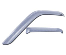 Stampede 2005-2015 Toyota Tacoma Crew Cab Pickup Tape-Onz Sidewind Deflector 4pc - Chrome for Toyota Tacoma N200