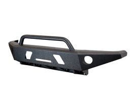 DV8 Offroad 05-15 Toyota Tacoma Front Bumper Winch Ready - Black Powdercoat for Toyota Tacoma N200