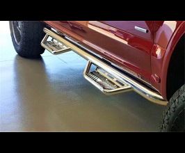 N-Fab Podium SS 16-17 Toyota Tacoma Double Cab - Polished Stainless - 3in for Toyota Tacoma N200