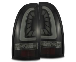 AlphaRex 05-15 Toyota Tacoma PRO-Series LED Tail Lights Jet Black for Toyota Tacoma N200