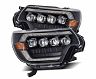 AlphaRex 12-15 Toyota Tacoma NOVA LED Proj Headlights Plank Style Black w/Activ Light/Seq Signal/DRL for Toyota Tacoma