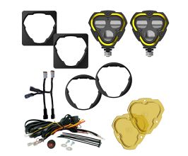 KC HiLiTES FLEX ERA 3 Dual Mode SAE Fog Lights - 2-Light Master Kit for Toyota Aftermarket Bumper for Toyota Tacoma N200