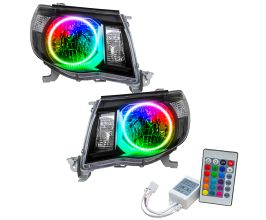Oracle Lighting 05-11 Toyota Tacoma SMD HL - Black - ColorSHIFT w/ Simple Controller for Toyota Tacoma N200