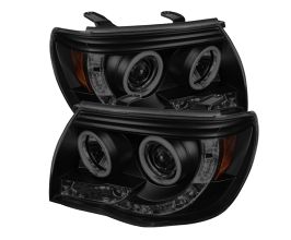 Spyder Toyota Tacoma 05-11 Projector Headlights CCFL Halo LED Blk Smke PRO-YD-TT05-CCFL-BSM for Toyota Tacoma N200