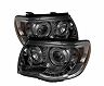 Spyder Toyota Tacoma 05-11 Projector Headlights LED Halo LED Smoke High H1 Low H1 PRO-YD-TT05-HL-SM for Toyota Tacoma Base/Pre Runner/X-Runner
