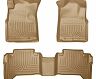 Husky Liners 05-13 Toyota Tacoma WeatherBeater Combo Tan Floor Liners for Toyota Tacoma Base/Pre Runner/TRD Pro