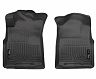 Husky Liners 05-15 Toyota Tacoma Crew/Extended/Standard Cab WeatherBeater Front Black Floor Liners