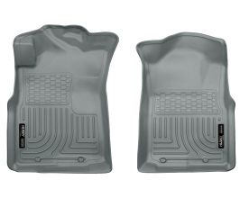 Husky Liners 05-15 Toyota Tacoma Crew/Extended/Standard Cab WeatherBeater Front Grey Floor Liners for Toyota Tacoma N200