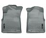 Husky Liners 05-15 Toyota Tacoma Crew/Extended/Standard Cab WeatherBeater Front Grey Floor Liners for Toyota Tacoma Base/Pre Runner/X-Runner/TRD Pro