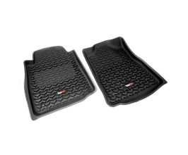Rugged Ridge Floor Liner Front Black 2005-2011 Toyota Tacoma Regular / Access / Double Cab for Toyota Tacoma N200
