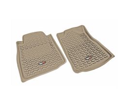Rugged Ridge Floor Liner Front Tan 2005-2011 Toyota Tacoma Regular / Access / Double Cab for Toyota Tacoma N200