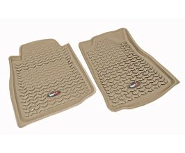 Rugged Ridge Floor Liner Front Tan 2012-2015 Toyota Tacoma Regular / Access / Double Cab for Toyota Tacoma N200