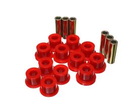 Energy Suspension 05-14 Toyota Tacoma Rear Leaf Spring Bushings - Red for Toyota Tacoma N200