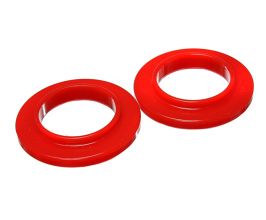 Energy Suspension Coil Spring Isolator Set - Red for Toyota Tacoma N200