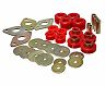 Energy Suspension Body Mount Set-Reg Access & Dbl Cab - Red for Toyota Tacoma Base/Pre Runner/X-Runner/TRD Pro