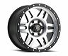 ICON Six Speed 17x8.5 6x5.5 0mm Offset 4.75in BS 108mm Bore Satin Black/Machined Wheel