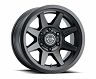 ICON Rebound 17x8.5 6x5.5 0mm Offset 4.75in BS 106.1mm Bore Satin Black Wheel for Toyota Tacoma Base/Pre Runner/TRD Pro