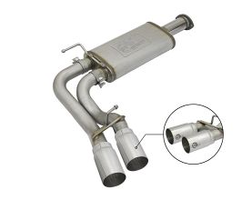 aFe Power Rebel Exhausts Cat-Back SS w/Polished Tip 16 Toyota Tacoma V6-3.5L for Toyota Tacoma N300