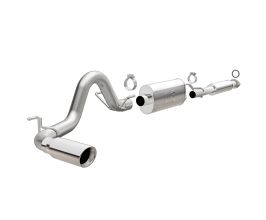 MagnaFlow Cat-Back 2016 Toyota Tacoma TRD 3.5L V6 SS 3in Single Pass Side Exit Rear 4in Tip for Toyota Tacoma N300