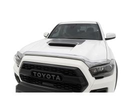 AVS 16-18 Toyota Tacoma High Profile Hood Shield - Chrome for Toyota Tacoma N300