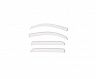 AVS 20-22 Toyota Tacoma Double Cab Low Profile Color Match Ventvisors 4pc - Super White for Toyota Tacoma