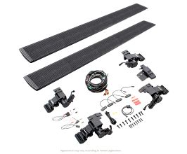 Go Rhino 16-23 Toyota Tacoma CrewMax Cab 4dr E-BOARD E1 Electric Running Board Kit - Bedliner Coatng for Toyota Tacoma N300