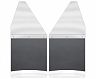 Husky Liners GM 88-00 K1500/K2500 / 99-16 Silverado/Sierra 12in W SS Top Kick Back Front Mud Flaps for Toyota Tacoma