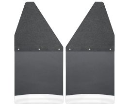 Husky Liners GM 99-16 Silverado/Sierra 12in W Black Top SS Weight Kick Back Front Mud Flaps for Toyota Tacoma N300