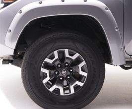 EGR 16+ Toyota Tacoma w/Mudflap Bolt-On Look Color Match Fender Flares - Set - Silver Sky for Toyota Tacoma N300
