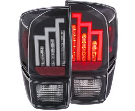 Anzo 2016-2017 Toyota Tacoma LED Taillights Black for Toyota Tacoma N300