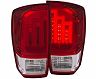 Anzo 2016-2017 Toyota Tacoma LED Taillights Red/Clear