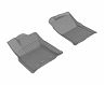 3D Mats 2016-2017 Toyota Tacoma Access Cab/Double Cab Kagu 1st Row Floormat - Gray