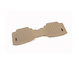 Rugged Ridge Floor Liner Rear Tan 2005-2015 Toyota Tacoma Access / Double Cab (Automatic) for Toyota Tacoma N300