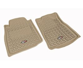 Rugged Ridge Floor Liner Front Tan 2012-2015 Toyota Tacoma Regular / Access / Double Cab for Toyota Tacoma N300