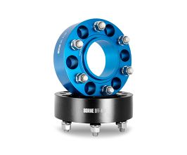 Mishimoto Borne Off-Road Wheel Spacers - 6x139.7 - 106 - 25mm - M12 - Blue for Toyota Tacoma N300