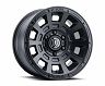 ICON Thrust 17x8.5 6x5.5 0mm Offset 4.75in BS Satin Black Wheel for Toyota Tacoma