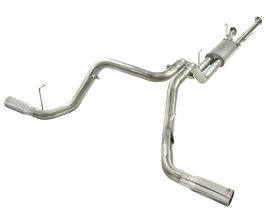 aFe Power MACHForce XP 2-1/2in to 3in 409 SS Cat-Back Exhaust w/ Polished Tips 10-17 Toyota Tundra V8 5.7L for Toyota Tundra XK50