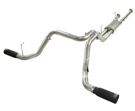 aFe Power MACHForce XP 2-1/2in to 3in 409 SS Cat-Back Exhaust w/ Black Tips 10-17 Toyota Tundra V8 5.7L for Toyota Tundra XK50