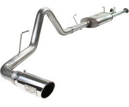 aFe Power MACHForce XP Exhaust Cat-Back SS-409 07-09 Toyota Tundra V8-5.7L w/ Polished Tip for Toyota Tundra XK50