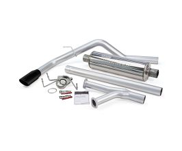 Banks 07-08 Toyota Tundra 5.7L D-Cab & CM Monster Exhaust Sys - SS Single Exhaust w/ Black Tip for Toyota Tundra XK50