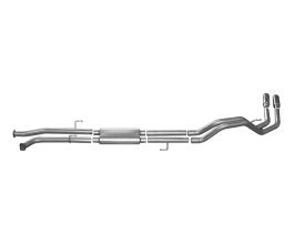 Gibson Exhaust 10-19 Toyota Tundra SR5 4.6L 2.5in Cat-Back Dual Sport Exhaust - Aluminized for Toyota Tundra XK50