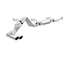 MagnaFlow 14 Toyota Tundra V8 4.6L/5.7L Stainless C/b Exhaust Dual same side pass. rear tire for Toyota Tundra XK50