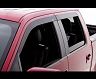 AVS 07-18 Toyota Tundra Double Cab Ventvisor Low Profile Window Deflectors 4pc - Matte Black for Toyota Tundra